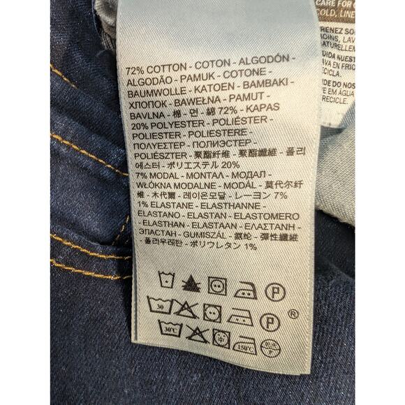 Levi’s 712 Slim Jeans Dark Wash Women’s Size 28 - Picture 8 of 8